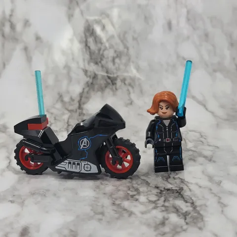 Lego Black Widow Minifigure Marvel 76050