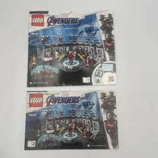 Lego Marvel Avengers 76125 Instruction Manual Booklet Only