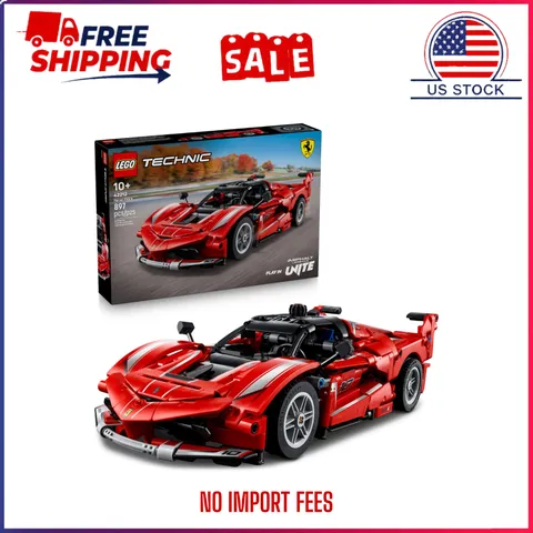 LEGO Technic Ferrari FXX K Race Car Model Kit for Kids 42212 FREESHIP