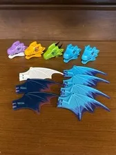 Lego Elves, Dragon, Heads, Incomplete Heads And Wings, Only