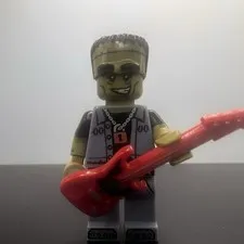 LEGO COLLECTABLE MINIFIGURE Monster Rocker (COL222) Lot 17