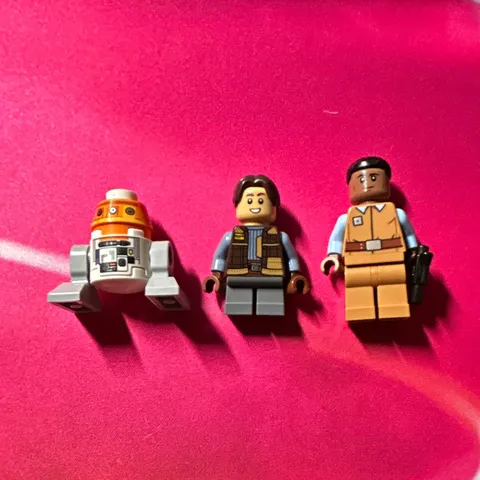 Lot 3pc, First Officer Hawkins, Astromech Droid, Jacen Syndulla, Lego Star Wars
