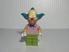 LEGO Simpsons Krusty the Clown Minifigure sim014 Series 1 71005 CMF Genuine