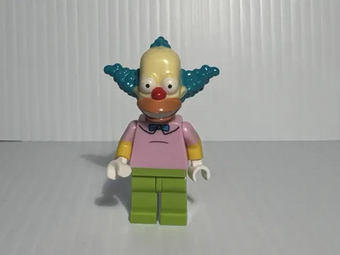 LEGO Simpsons Krusty the Clown Minifigure sim014 Series 1 71005 CMF Genuine