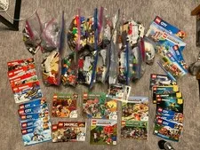 LEGO Bulk Lot 25 Lbs Minecraft City Ninjago Minifigures Manuals Selling As READ*
