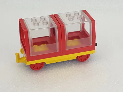 LEGO ® Duplo panoramic car wagon railway from set 2936