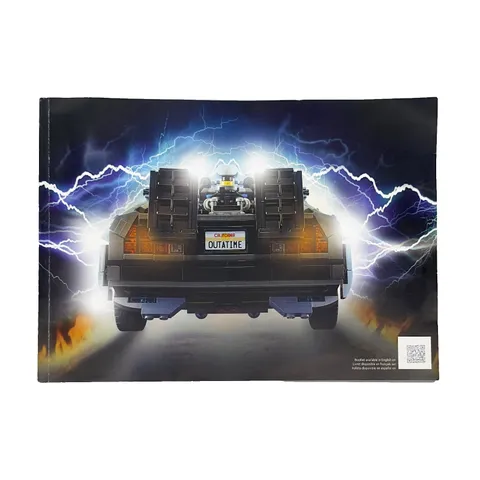 LEGO 10300 DeLorean Back To The Future Time Machine - Instruction Manual ONLY