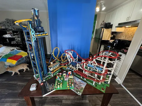 Lego Roller Coaster Combo 10261-10303+2 Motors-I Power Pack