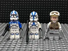 Lego Star Wars Minifigure Lot - 501st Legion Jet Troopers Hoth Luke 75280 75298