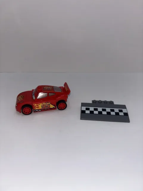 LEGO Lightning McQueen Minifigure Red Rust-eze Disney Cars 10730 crs018 2017