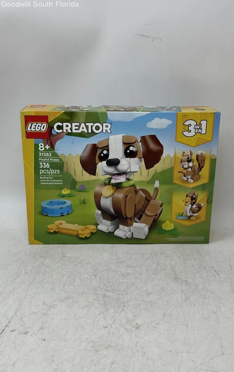 Lego Creator 31382 Playful Puppy 336 Pcs Building Toy Set Sealed