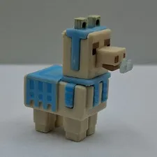 Minecraft Spitting Llama, Beige & Blue, Melon Series 22, 1 Inch