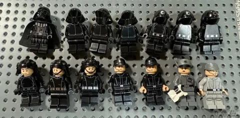 LEGO Star Wars Imperial Officers and Darth Vader Minifigures Set of Fourteen