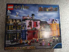 LEGO Harry Potter: Diagon Alley (75978), used, with box and instructions