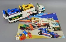 LEGO 6335 Racing Octan Indy Car Transport Truck 99% Complete Set No Box 1996