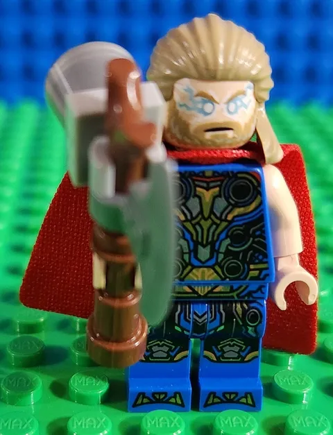 Thor Marvel Superheroes Lego Minfigure Authentic