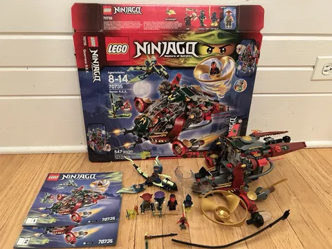 LEGO Ninjago Ronin R.E.X. 70735 Used 100% Complete w/ Box and Instructions