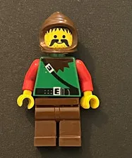 LEGO Minifigure Dark Forest Forestman 4 - cas010