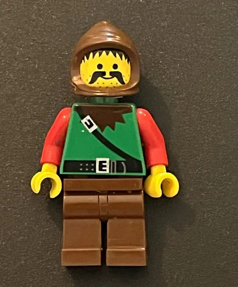 LEGO Minifigure Dark Forest Forestman 4 - cas010