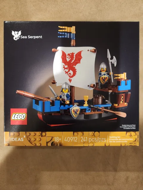 LEGO 40912 Ideas Sea Serpent Limited Edition GWP Promo Set NEW