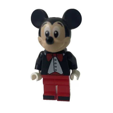 LEGO Disney Series 1 Mickey Mouse Minifigure Tuxedo Bow Tie coldis-1 Excellent