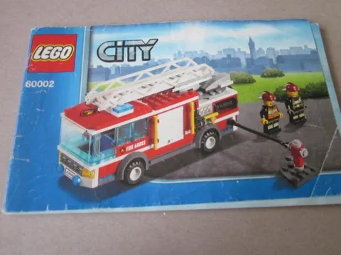 Lego Building Instructions Instruction City 60002