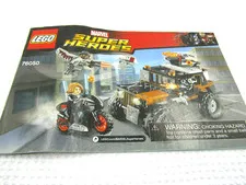 LEGO® Marvel 76050 Crossbones’ Hazard Heist Instruction Manual Only!