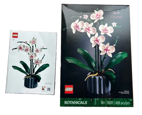 Lego Botanicals Orchid 10311 Paper Box and Instruction Only