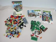 LEGO Fusion 21204 Town Master 100% Complete w/Minifigure/Monster 4 lot of 2/