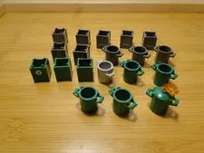 Lego City Container Box Barrel Garbage Can
