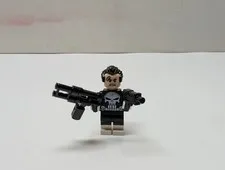 LEGO Punisher Minifigure From Set 76178 Marvel Spiderman Daily Bugle - NEW