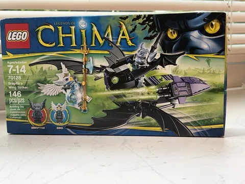 LEGO 70128 LEGENDS OF CHIMA: Braptor's Wing Striker NIB NRFB - box not perfect