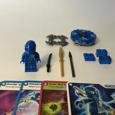 LEGO NINJAGO: NRG Jay (9570) | Complete set with all Cards and Pieces