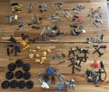 LEGO BIONICLE Hero Factory Bulk Lot of 200+ Parts Pieces 1 LB+ SEE PICTURES!