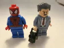 Spider-Man & J Jonah Jameson LEGO Minifigures 