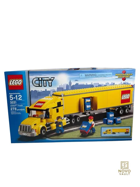 Lego City 3221 Lego City Truck Retired 2010 Brand New & Factory Sealed