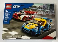 LEGO CITY: Racing Cars (60256) New in Box RETIRED SET 190 pieces FREE SHIPPING