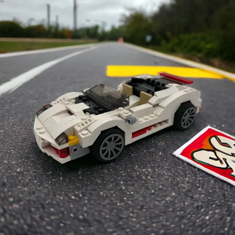 LEGO Creator 31006 Highway Speedster Near Complete Set No Instructions