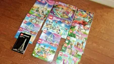 Lot 15 LEGO Instruction Manual, Includes 41324, 41130 Friends/41055 Disney Cheap