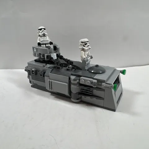 LEGO MOC Star Wars 75103 First Order Transporter - Vehicle Build + 2 troopers