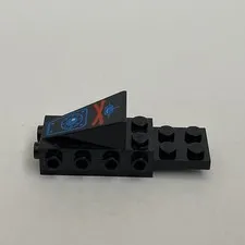 Lego 2336 Black Replacement Add-on Piece Part