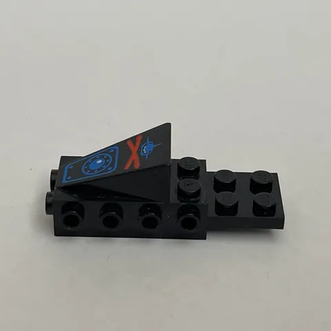 Lego 2336 Black Replacement Add-on Piece Part