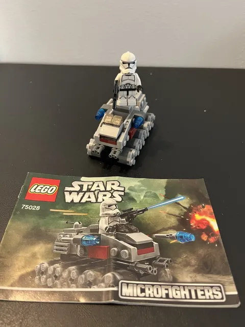 Lego Star Wars Clone Turbo Tank 75028 Complete w/ Manual