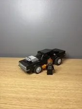 Lego 76173 Ghost Rider Set With Just Ghost And Rider And His Car