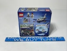 LEGO City Sky Police Jet Patrol 60206 54 Piece Building Kit Set NIB  ! RETIRED