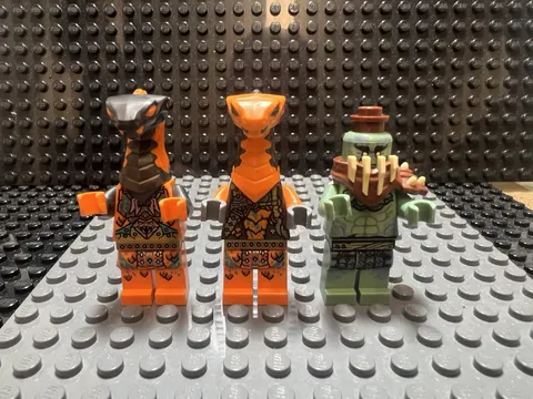 lego ninjago minifigures ninja lot Cobra Mechanic. Lego Ninjas