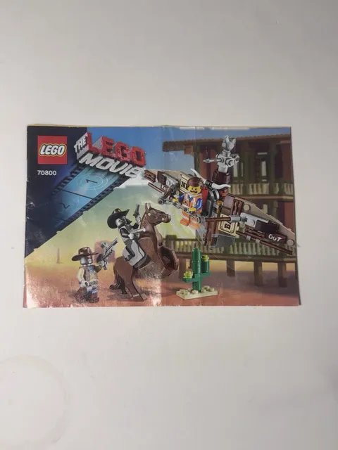 Lego The LEGO Movie - #70800 - Getaway Glider - INSTRUCTIONS ONLY