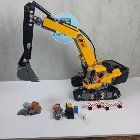 LEGO CITY: Yellow Construction Excavator (60420) KO