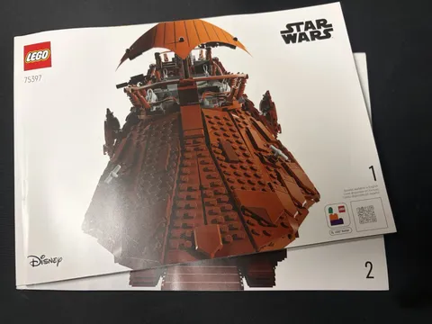LEGO Star Wars 75397 UCS Jabba's Sail Barge Instruction Booklets Complete  New