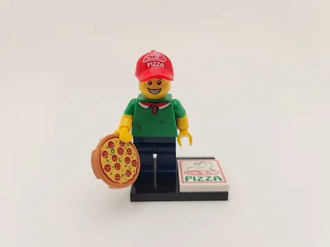 LEGO Pizza Delivery Guy CMF Series 12 71007 minifigure
